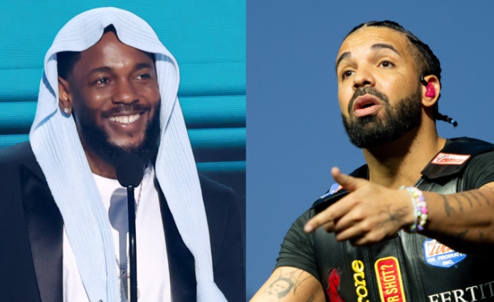 Kendrick Lamar supera Drake com a música de rap mais bem certificada de todos os tempos