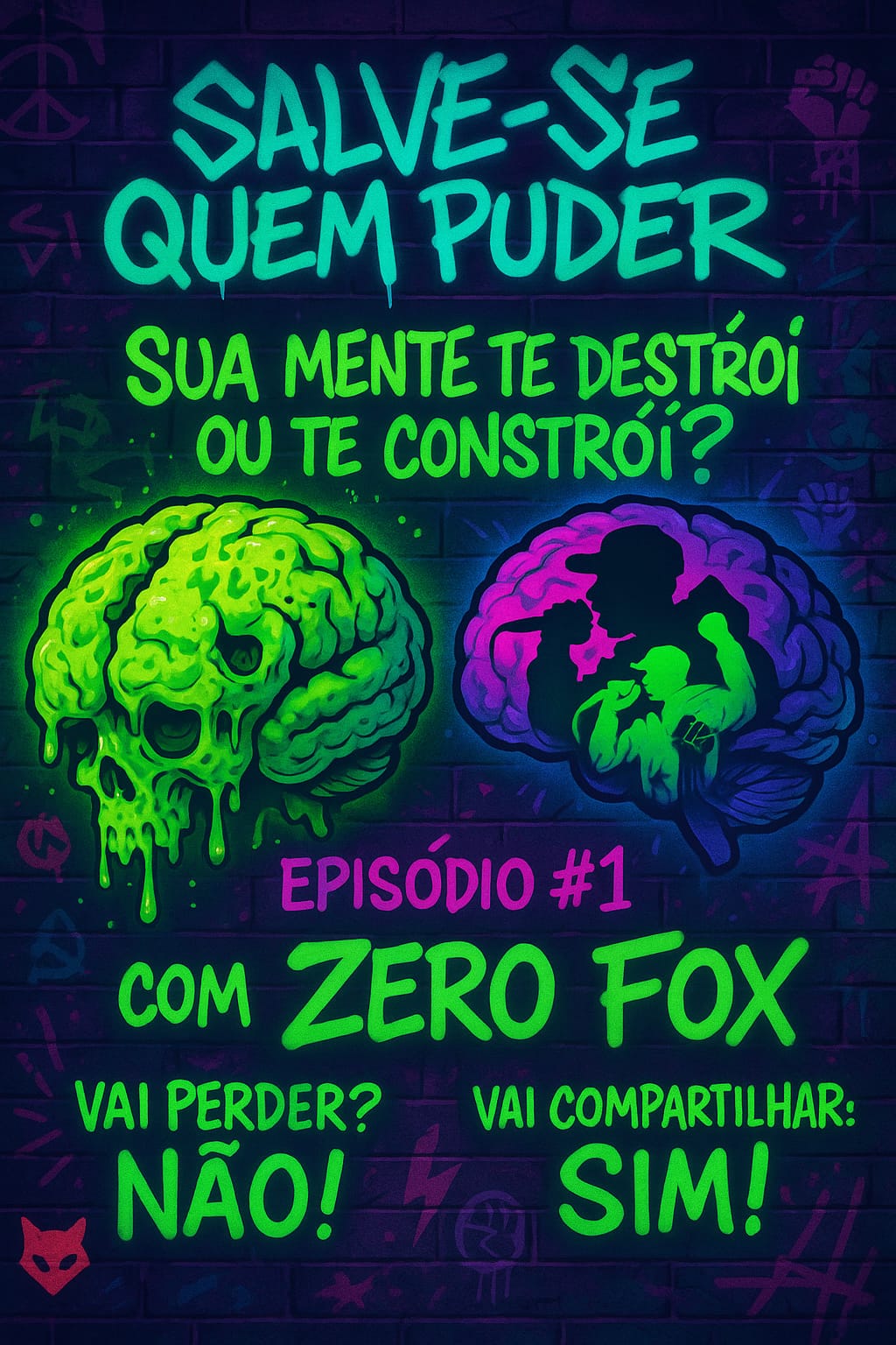 Episódio 1 da série Salve-se quem puder. (O PODER  INVISIVEL DA MENTE)